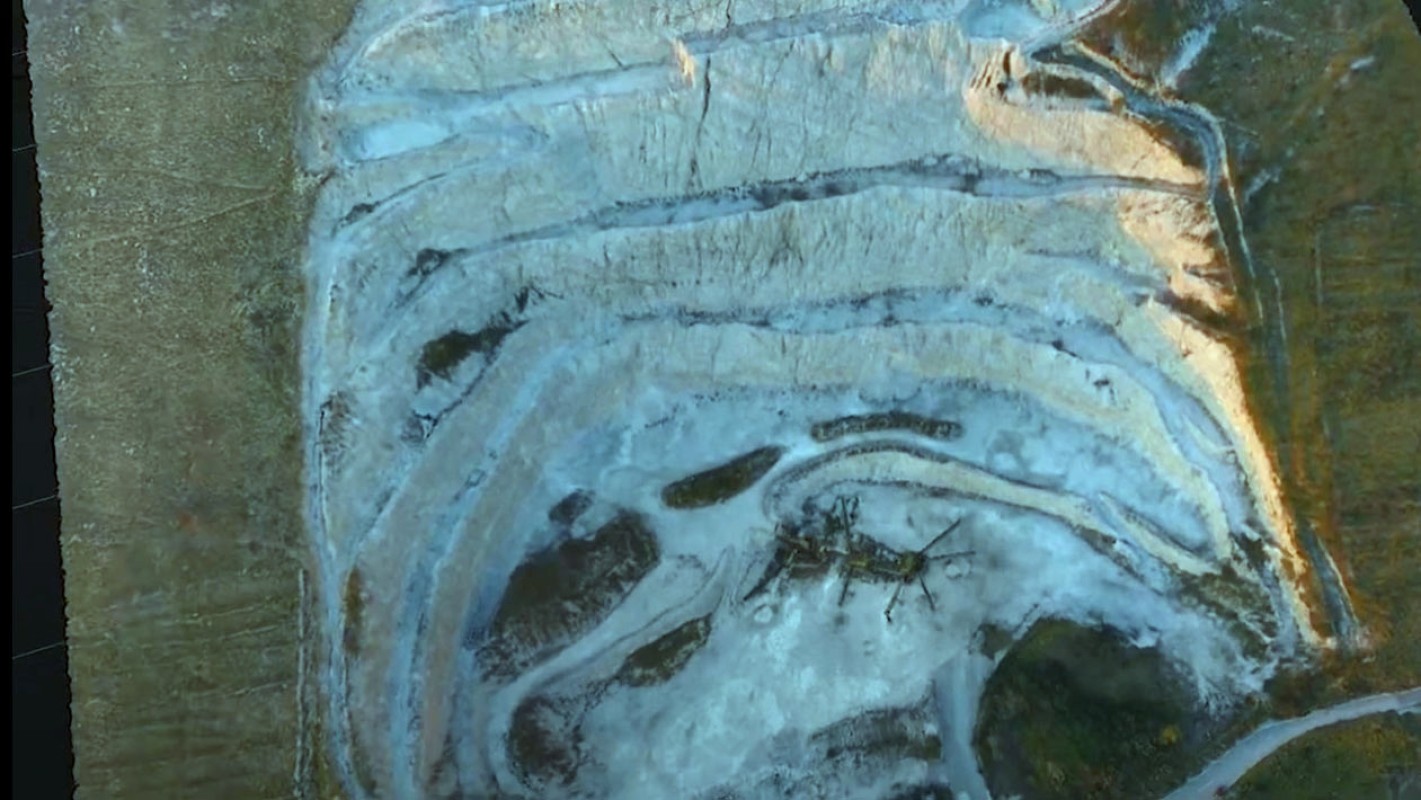 Fotogrammetria - Modello 3D di una Cava